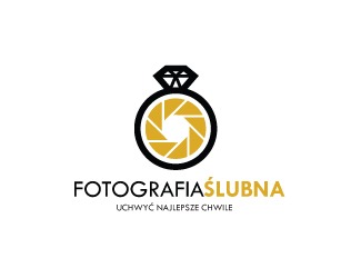 Projekt graficzny logo dla firmy online Fotografia ślubna